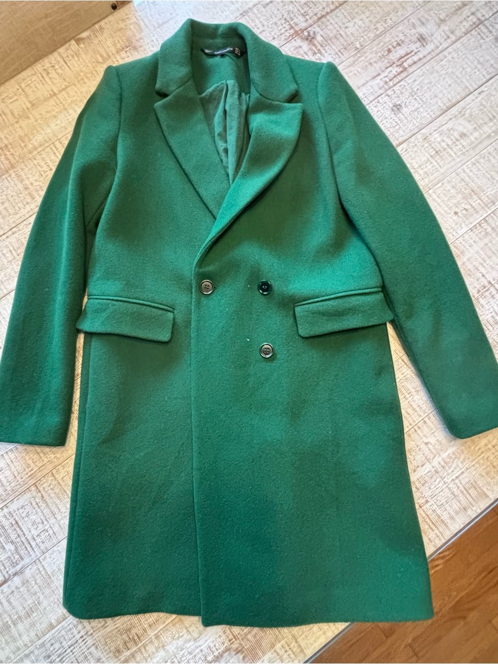 Zara Trafaluc Outerwear Jacket - Emerald Green